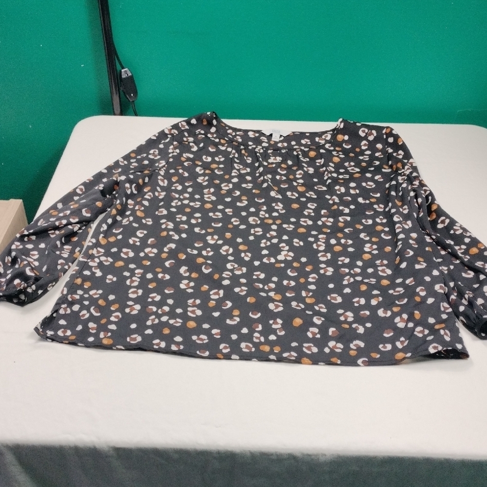 Croft & Barrow Patterned Womens Top Size XL